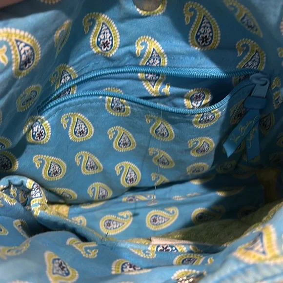 Vera Bradley Sky Blue Purse - Picture 4 of 6